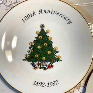 BC Clark anniversary sale Christmas plates